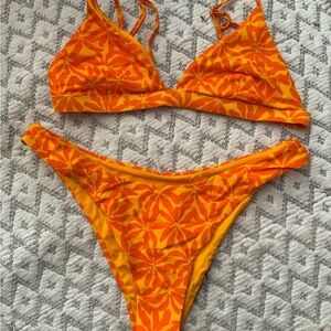 Rhythm Orange and Yellow Bikini